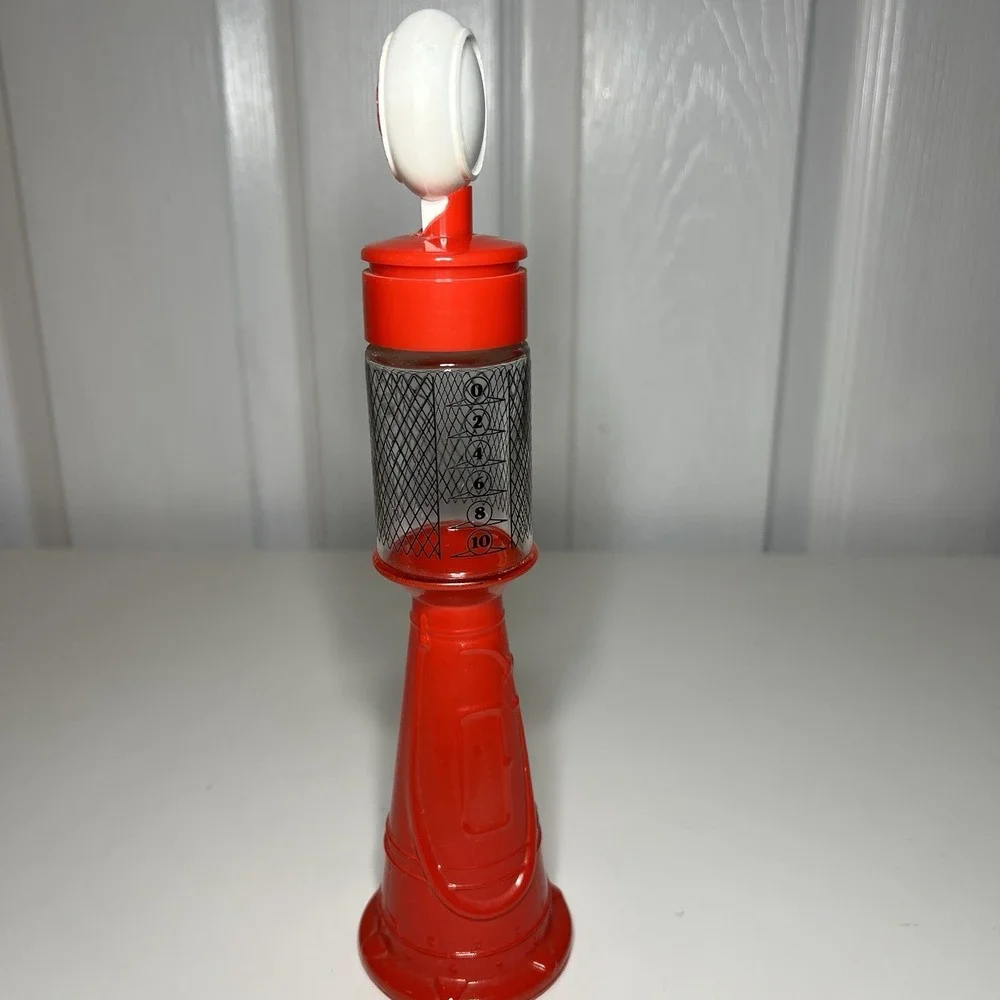 vintage red glass Avon 